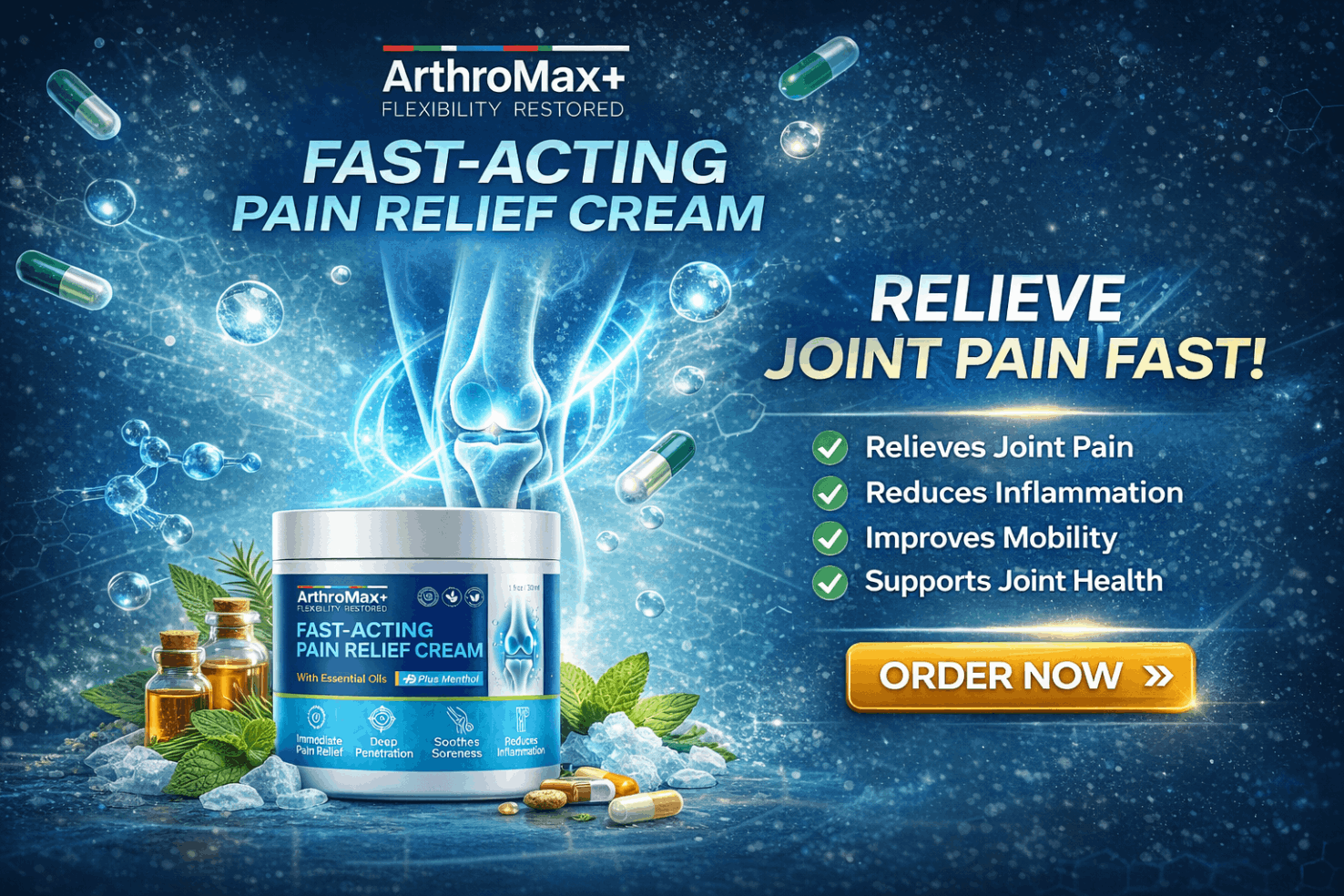 ArthroMax+ Cream Order Banner